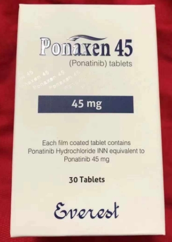 孟加拉珠峰制药普纳替尼，15mg*30，45mg*30，45mg*30，Ponatinib说明书附购买渠道和代购联系微信